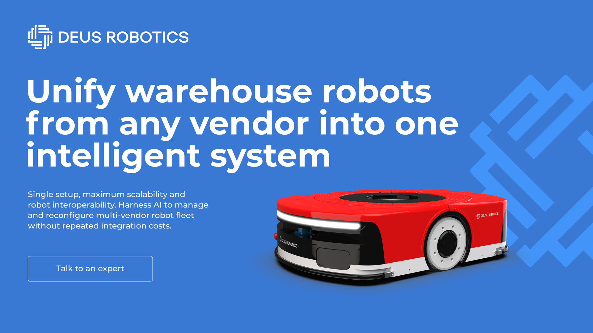 Deus Robotics company logo